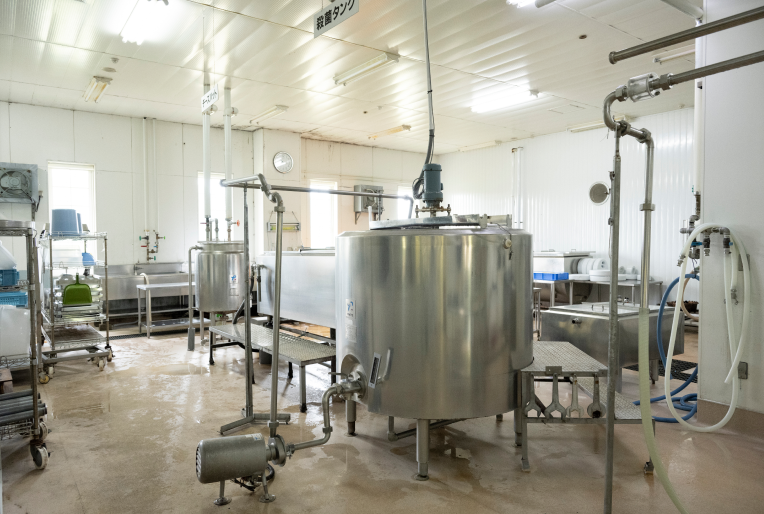 生乳の加熱殺菌